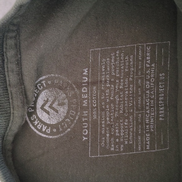 Joshua Tree Parks Project T-Shirt Size Youth Medium Green Graphic Tee - Picture 3 of 5